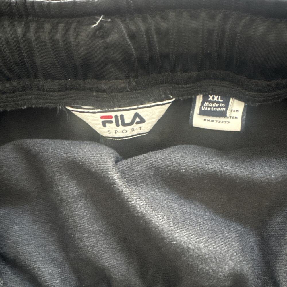 FILA Mens Black Sweat Pants 2XL 0039